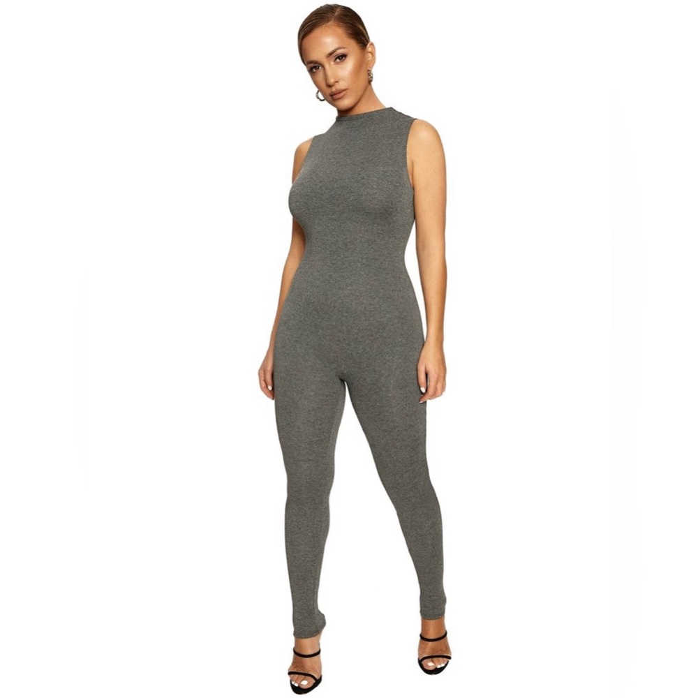 Naked Wardrobe The NW Sleeveless Jumpsuit
